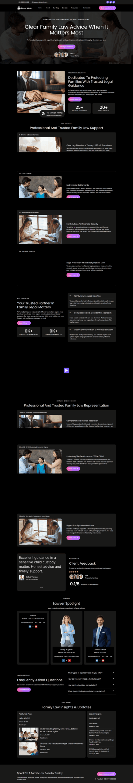 Familia Solicitor Law Attorney