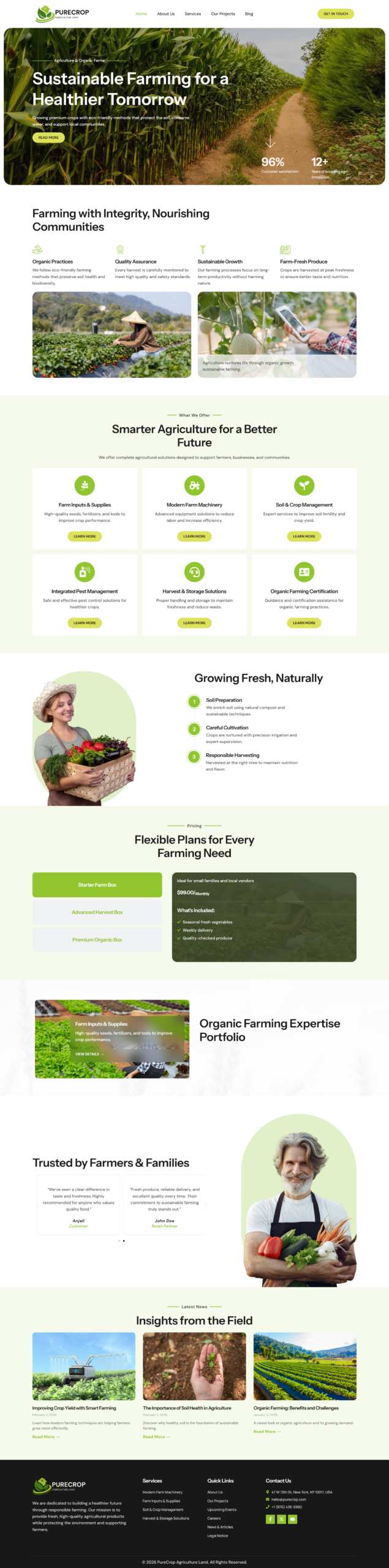 PureCrop Agriculture Farm